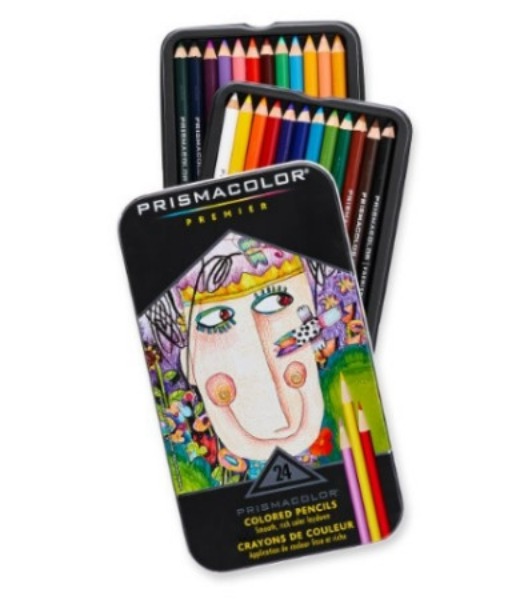프리즈마 24색 세트 색연필