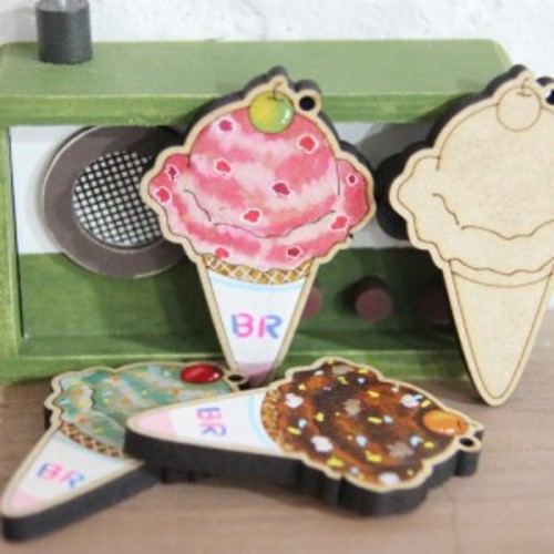 [아기자기우드] 아이스크림 31 콘 -A04-0019