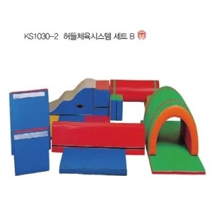 [유아동체육] 조이매트 허들체육시스템 세트B_KS1030-2
