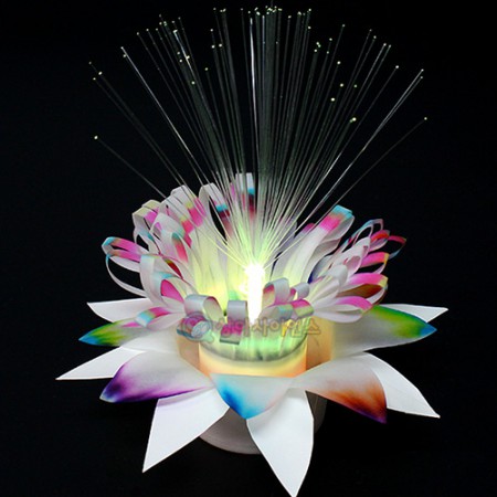SA LED 크로마토그래피 꽃 가습기(1인용 포장)