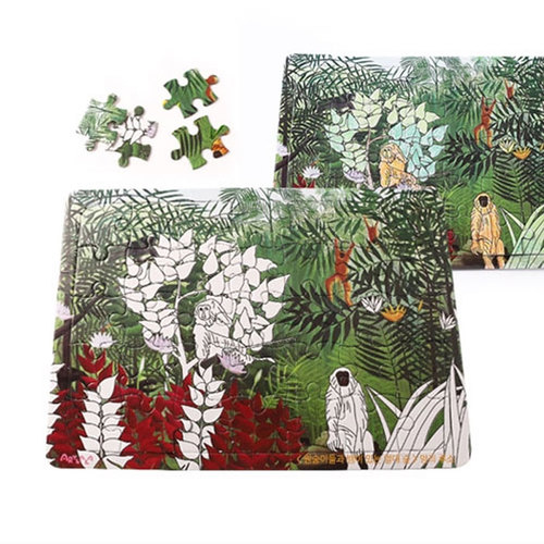 아트랄라 원숭이들과뱀이있는열대숲 명화퍼즐
