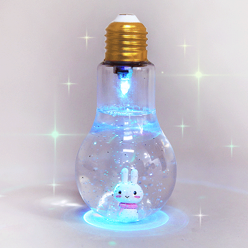 LED전구 토끼 스노우볼 만들기(5명1세트)