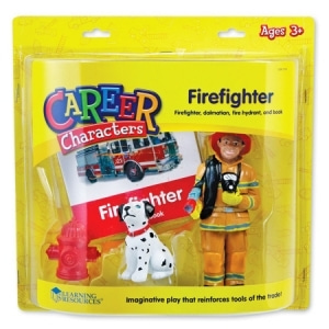 [러닝리소스] EDU 3700 역할인형-소방관 Career Characters-Firefighter