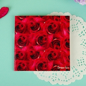 [디자인소품] Red Roses Mini Card