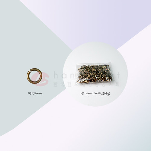 신주도금 O링 직경(5mm/약100알/14g)