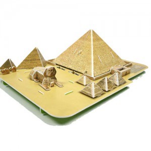 [3D입체퍼즐] 쿠푸왕의 피라미드 / 우드락