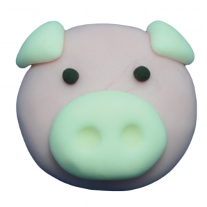 [버블솝클레이]  꼬메빔보 돼지 향기버블솝플레이 만들기 키트(1인용)