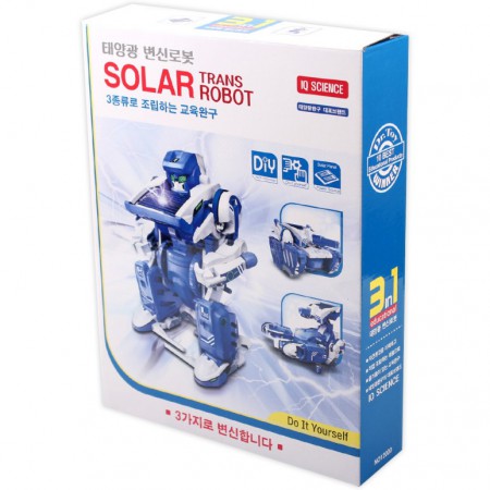 태양광변신로봇 SK / 과학실험 태양열 에너지 교육키트 프라모델