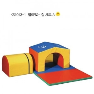 [유아동체육] 조이매트 별이있는 집 세트A_KS1013-1