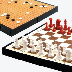 [보드게임] 명인바둑,체스(양면)(M-150)/구MC-150