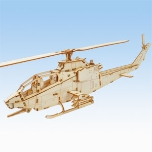 [나무공작] 영공방 AH-1 코브라 헬기_YM724
