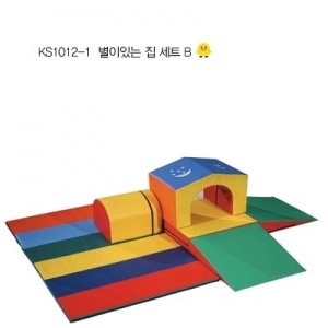 [유아동체육] 조이매트 별이있는 집 세트B_KS1012-1