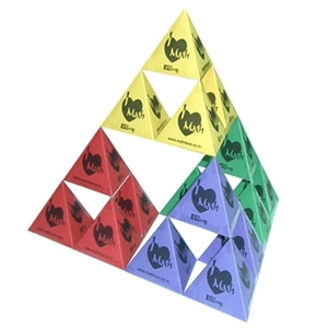 [수학교구] 수학사랑 시어핀스키삼각형전개도