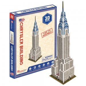 [3D입체퍼즐] 큐빅펀 크라이슬러 빌딩(S3013h)