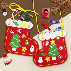[하하당] 펠트 가방 만들기 - 크리스마스 양말