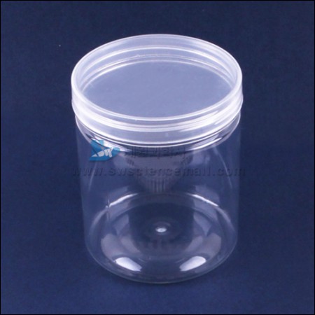 [교과서실험]투명한플라스틱통(PET,450ml)
