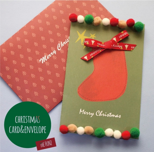 더펀즈 크리스마스 카드&amp;봉투set_10set