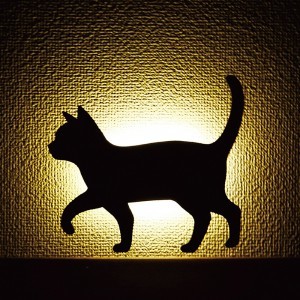 PH 거실인테리어 LED 고양이 무드등 센서등