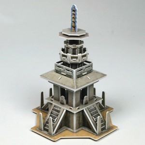 [3D입체퍼즐] 아름다움을 가진 석탑 다보탑 / 우드락