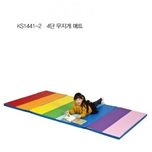 [유아동체육] 조이매트 4단 무지개매트 _KS1441-2