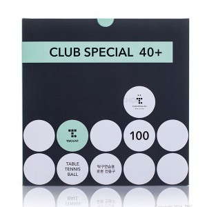 티마운트 - 클럽스페셜탁구공100개입(TMOUNT CLUB SPECIAL 40+)/클럽용/탁구로봇용/100개입/2성/티마운트 탁구공