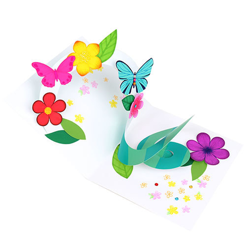 [ARTSAM] 파노라마 입체 꽃과 나비