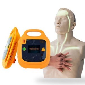 교육용 심장제세동기(AED) ATM-112 + 심폐소생술 마네킹 세트 [산업안전용품]