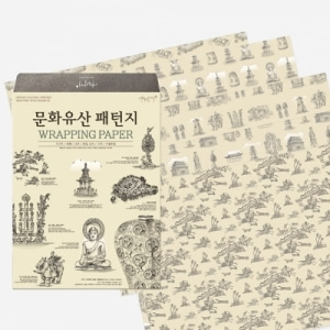 [포장용품] 너울나비 문화유산 Wrapping Paper
