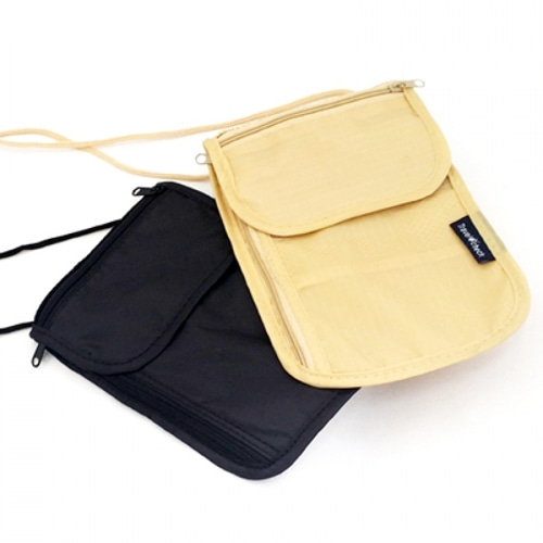 [디자인소품] 목걸이형 여행용 전대(안전복대,여권지갑)