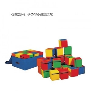 [유아동체육] 조이매트 쿠션적목세트(24개)_KS1023-2