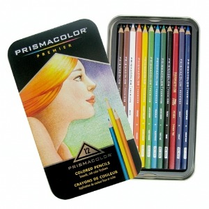 프리즈마 12색 세트 색연필