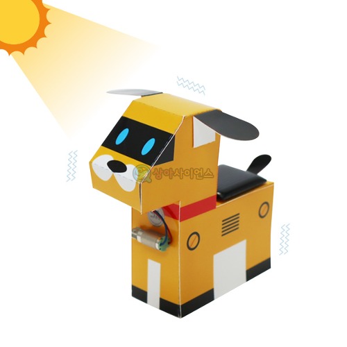 SA 에너지 전환 태양광 강아지 로봇(1인용 포장)