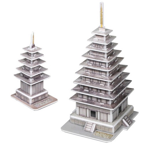3D입체퍼즐 미륵사지석탑과정림사지오층석탑