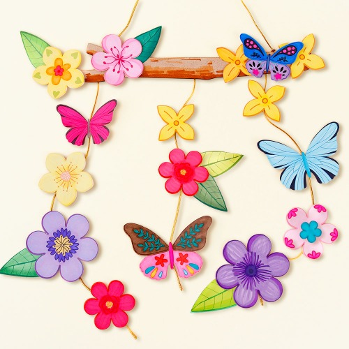[ARTSAM] 나뭇가지 꽃과 나비 벽걸이